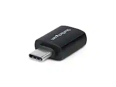 Front. StarTech.com - StarTech USB-C to USB-A Adapter, 5Gbps, Compact Metal, M/F - USB31CAADGCP.