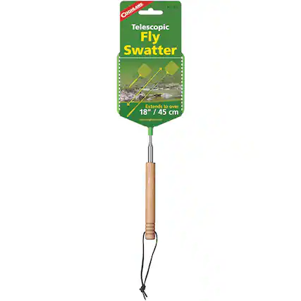 No. 188 COGHLANS Telescopic Fly Swatter
Extends to over 18" / 45 cm
www.coghians.com