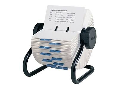 Alt View 7. Rolodex - Rolodex Rotary Cards, White, 100/Pack (67558) - White.