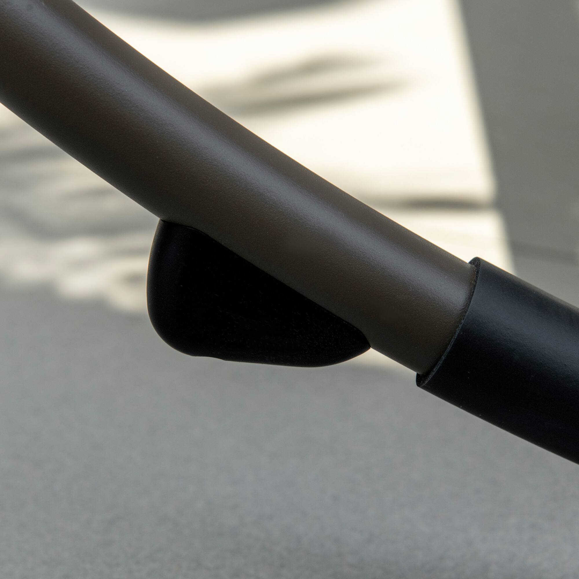 Alt View 8. Outsunny - Outdoor Double Chaise Rocking Chair, Day Bed Sun Lounger with Canopy Shade, Headrest Pillow, Armrests - Light Gray.