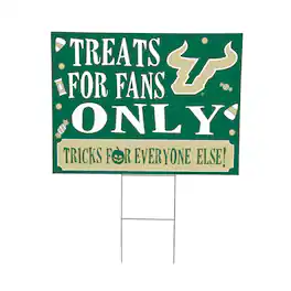 Evergreen Enterprises - South Florida Bulls 18" x 24" Halloween Treats Outdoor Yard Sign - Multicolor