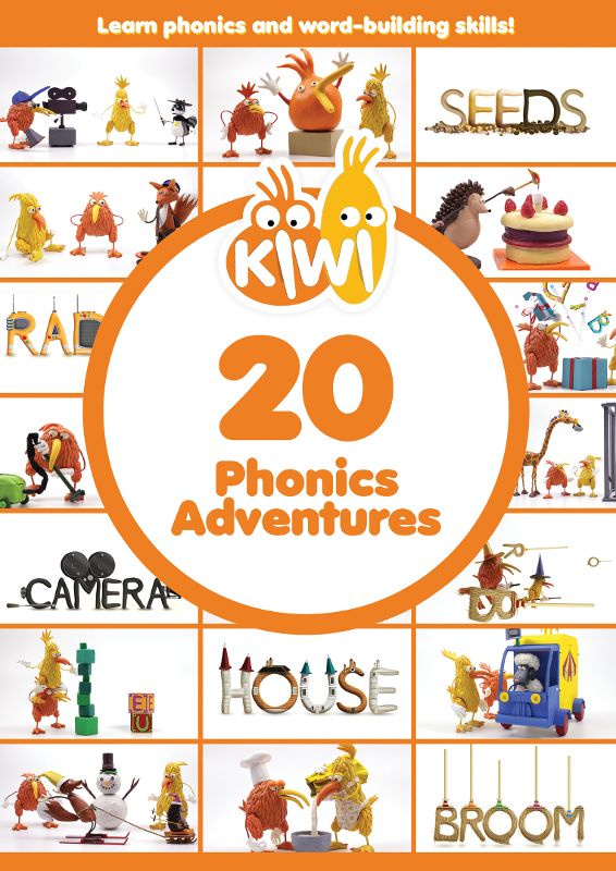  Kiwi: 20 Phonics Adventures [DVD] [2013]