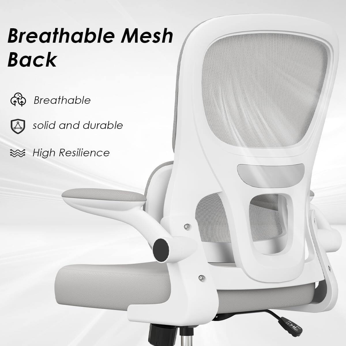 Breathable Mesh Back

- Breathable
- Solid and durable
- High Resilience