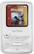 Front Standard. SanDisk - Clip Zip MP3 Player with 4GB* Solid State Memory - White.