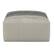 Alt View 11. Simpli Home - Sabella Square Woven Pouf - Grey and White.