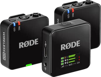 RØDE WIRELESS GO (GEN 3) Compact Wireless Microphone System Black RØDE WIRELESS GO (GEN 3) Compact Wireless Microphone System Black
