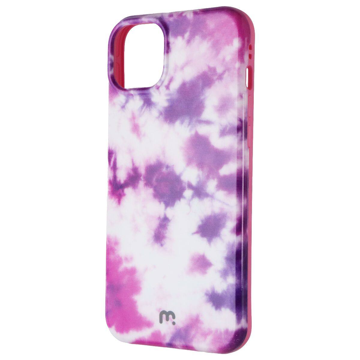 Front. Mybat Pro - MyBat Pro Chic Series Case for Apple iPhone 14 Plus - Pink Dye - Multicolor.