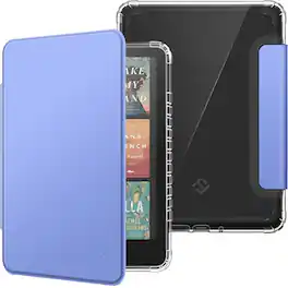 Kitcheniva - Soft Transparent Case For 7 Inch Kindle Paperwhite 12th 2024 Protective Shell - Ultramarine