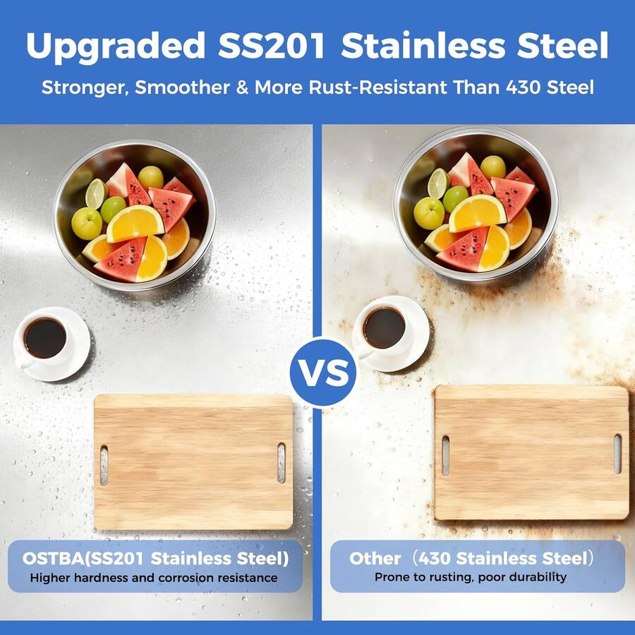 OSTBA 24 × 60 Prep Table, NSF Commercial Heavy Duty Work Table with ...