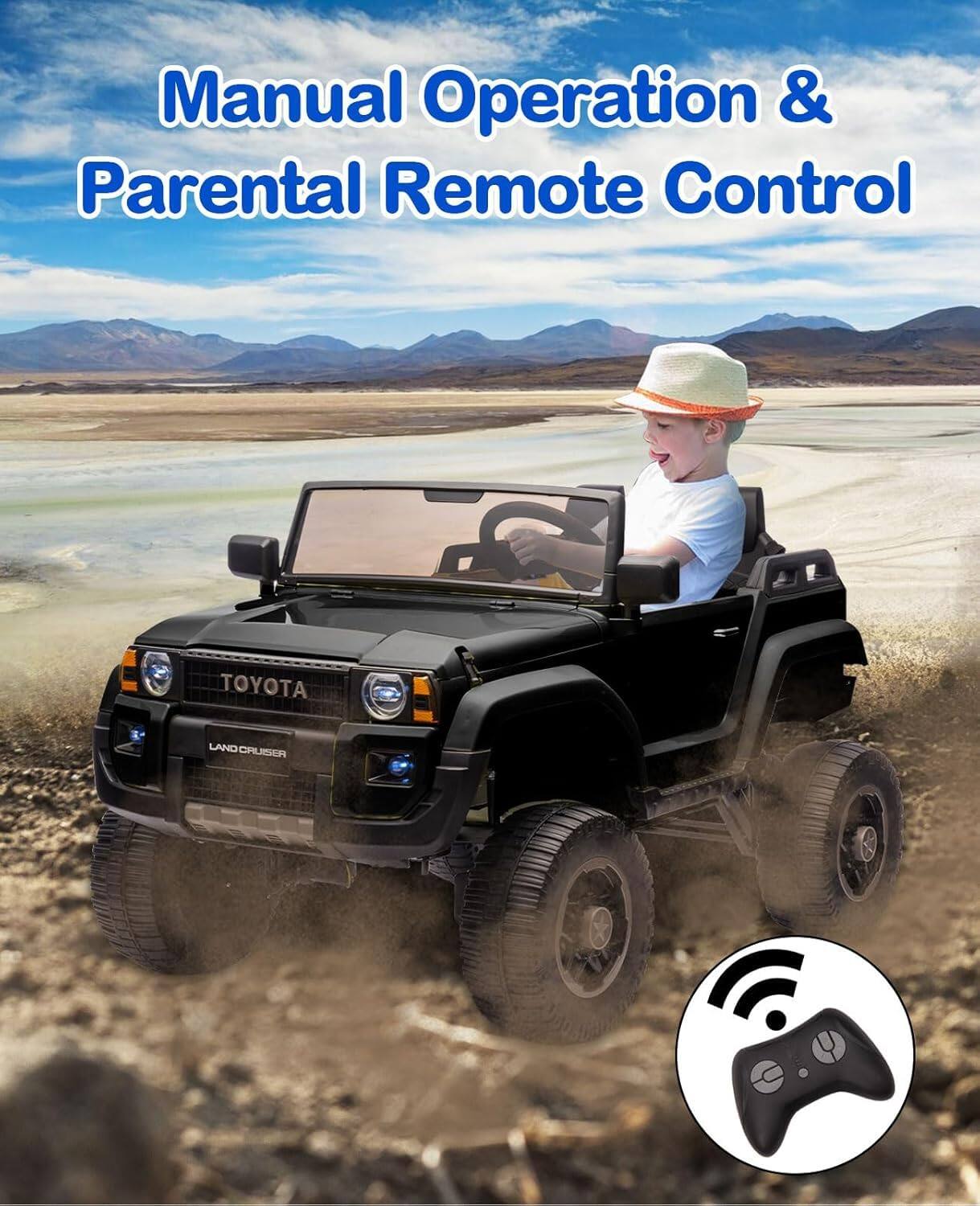Manual Operation & Parental Remote Control

TOYOTA LAND CRUISER