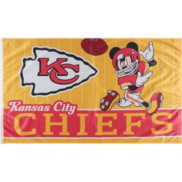 WinCraft - Kansas City Chiefs One-Sided 3' x 5' Deluxe Flag - Multicolor