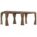 Front. Outsunny - x 19' Aluminum Pergola with Adjustable Louvered - Natural Wood.