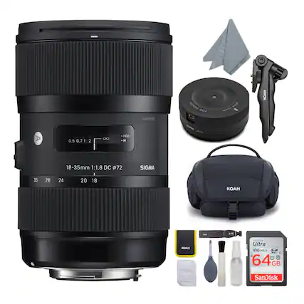 NOYO FOR sin HOA KOAH - 2 3 0.5 0.7 1 6 2 8 FEET M AAA10123 PMA IUES 35 28 18-35mm 1:1.8 DC 72 I 24 20 18 SIGMA OA KDAH SMDiE Ultra 100 MB/s I 1 64 GB SanDisk