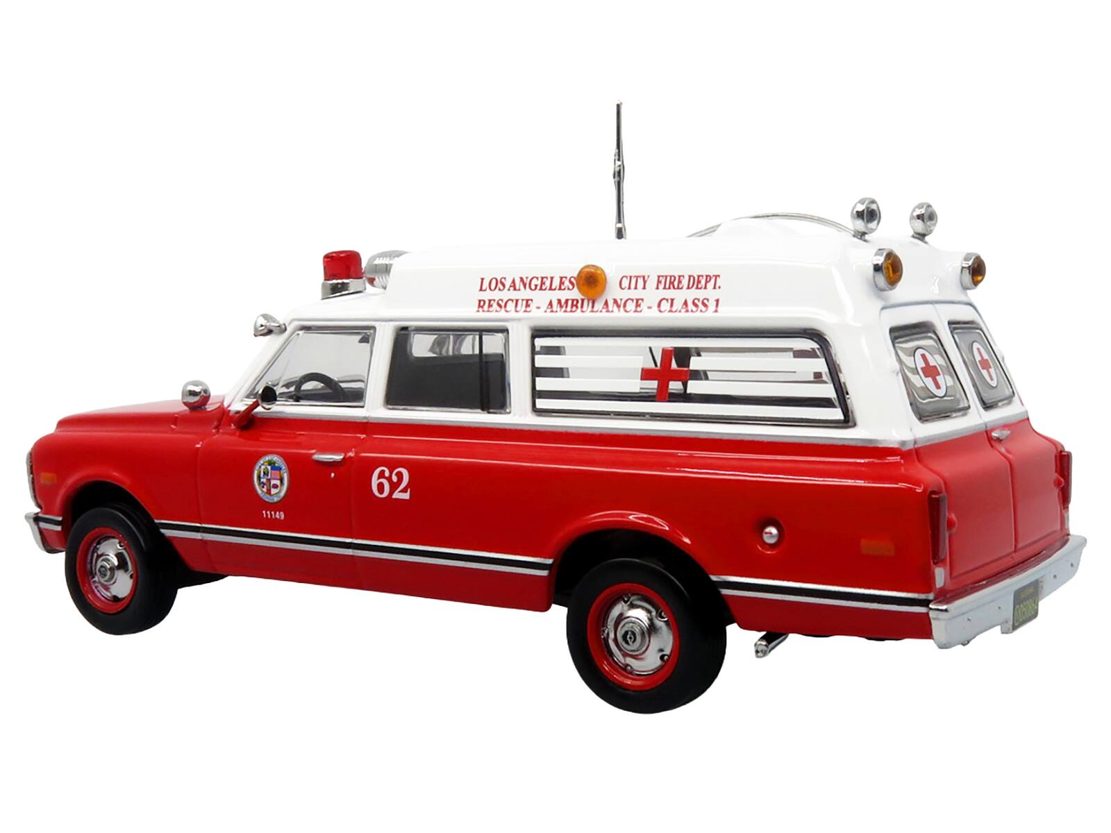 LOS ANGELES CITY FIRE DEPT. RESCUE AMBULANCE CLASS 1  
11149 62