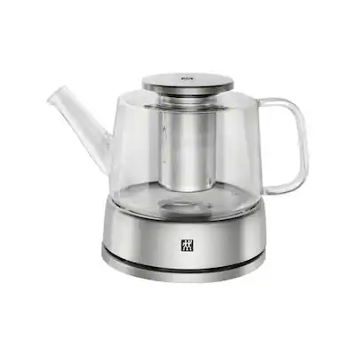 Front. ZWILLING - ZWILLING Sorrento 27 oz. Teapot - Clear.