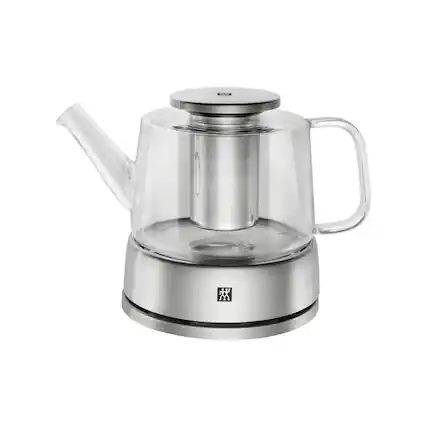 Front. ZWILLING - ZWILLING Sorrento 27 oz. Teapot - Clear.