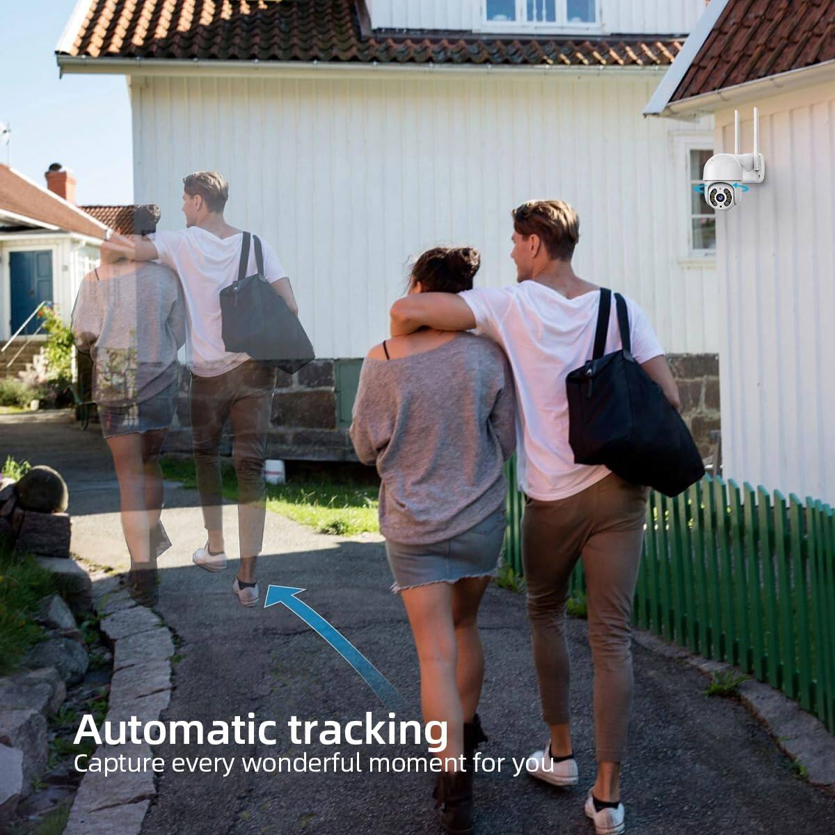 Automatic tracking  
Capture every wonderful moment for you