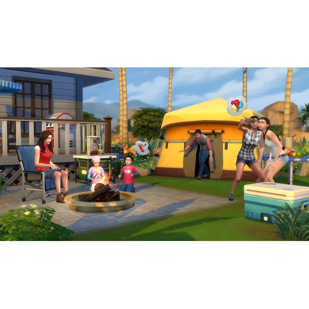 The Sims 4 Bundle: Outdoor Retreat and Cool Kitchen Stuff PC Game  14633369601