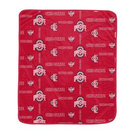 Pegasus - Ohio State Buckeyes 60" x 70" Homefield Flipped Wordmark Ultra Soft Blanket - Multicolor