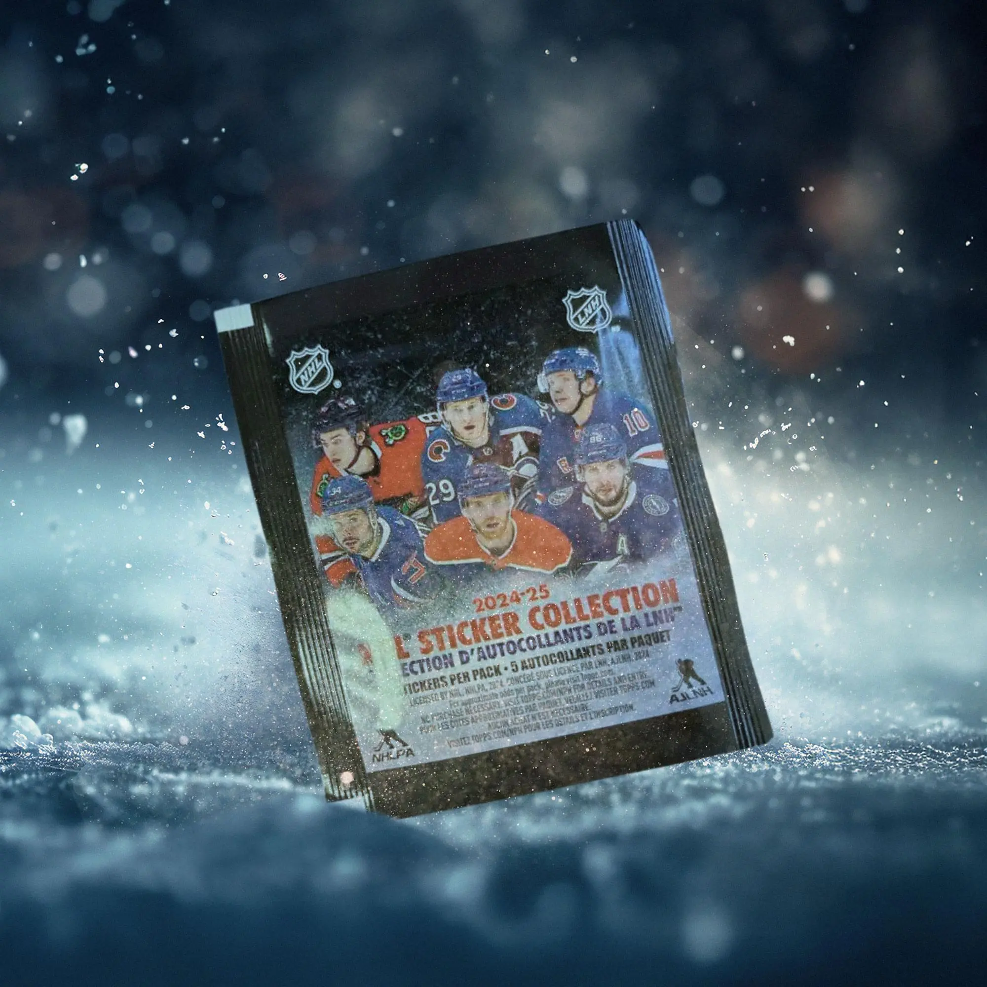 NHL LNN 10 29 2024-25 COLLECTION DE LA LNN L STICKER D AUTOCOLLANTS PAR PAQUET  
SECTION 5 AUTOCOLLANTS PAR PAQUET  
FICKERS NILPL T SOILS TOP COM  
E ML  
W AJNH i TSN O ERONG E ECESAR ESRT N 0 AC 1i5 LIN R 4 FU  
10PPS NHPA