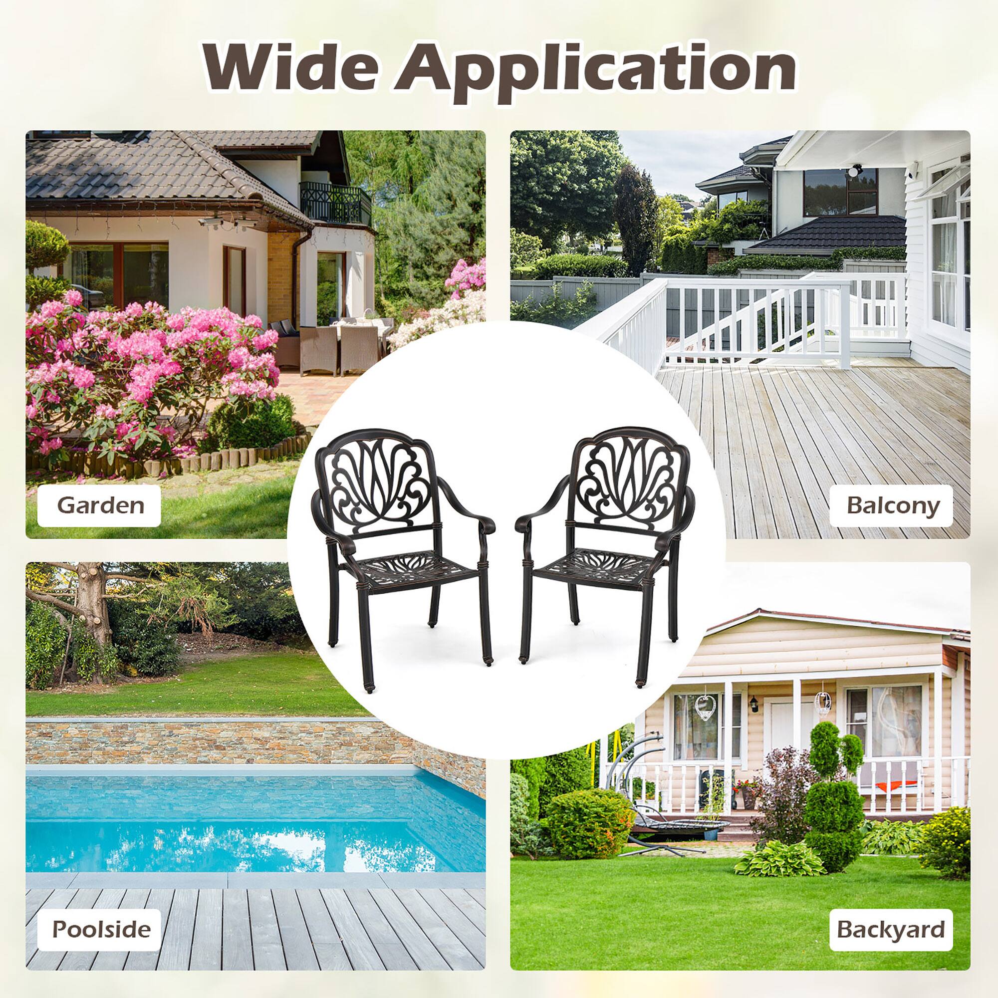 Wide Application

- Garden
- Balcony
- Poolside
- Backyard