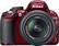 Front. Nikon - D3100 DSLR Camera with 18-55mm VR Lens - Red.