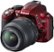 Left Zoom. Nikon - D3100 DSLR Camera with 18-55mm VR Lens - Red.