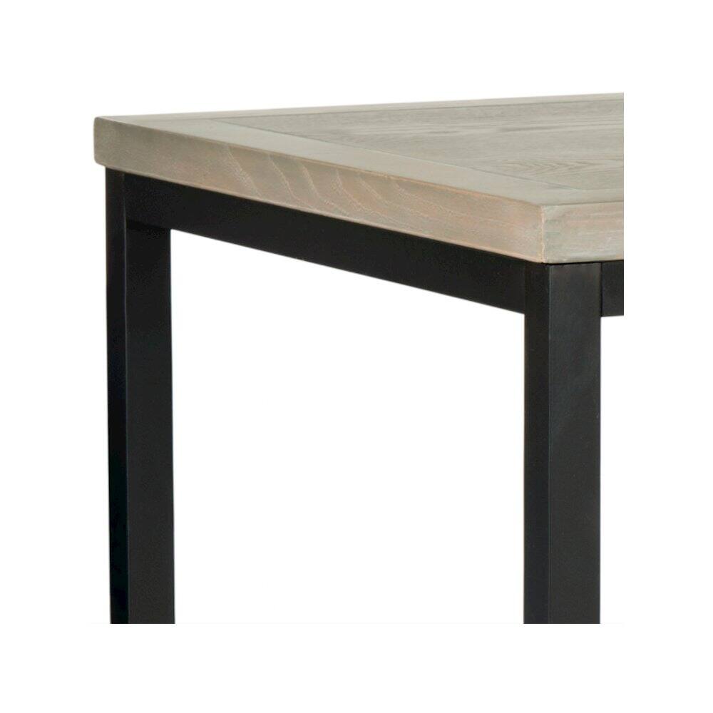 Angle. Safavieh - Dennis Coffee Table, Ash Grey - Gray.