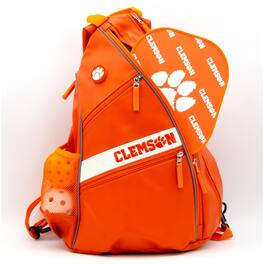 Team Golf - Clemson Tigers Embroidered Team Pickleball Backpack - Multicolor