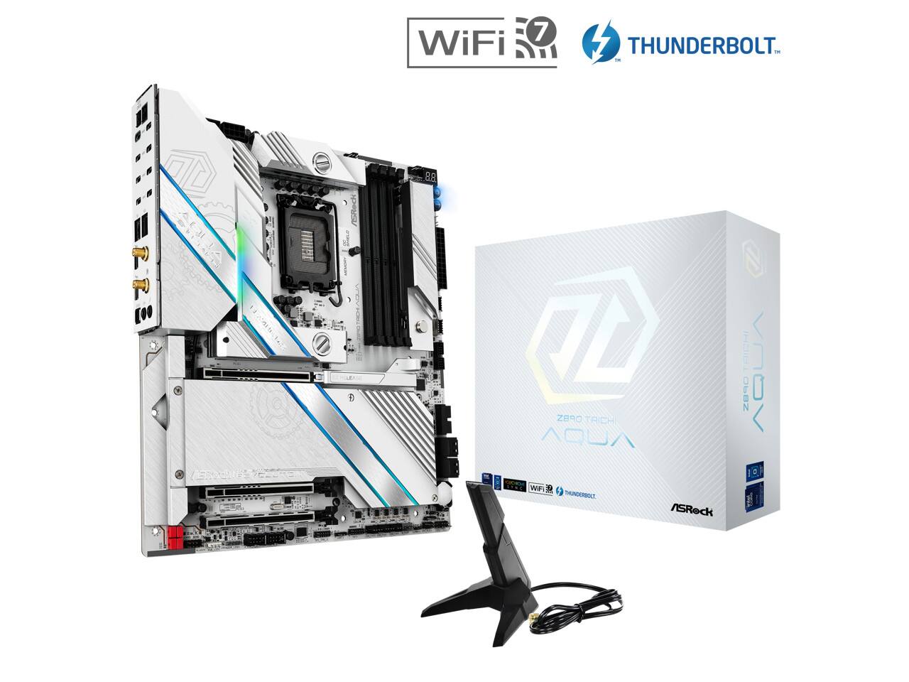 7 WiFi THUNDERBOLT - 88 IVEI 7ELER9 I Z890 TAICHI AQUA C WII INUNCERBOLT ASRock TRICHI QUA Z2890 I 10 1
