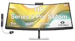 HP Series 5 Pro 534pm
34"
WQHD 3440 x 1440
100Hz Refresh Rate
5ms Response Time
Anti-Glare