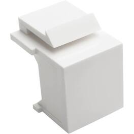 Tripp Lite - 10PK KEYSTONE JACK INSERT SNAP IN BLANK - White