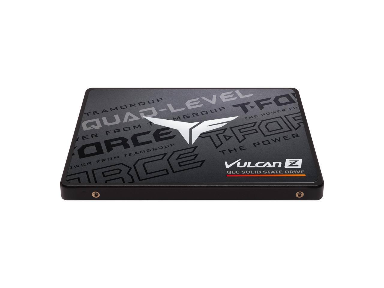 TEAMGROUP  
QUAD-LEVEL  
POWER FROM TEAMGROUP  
THE POWER FROM TEAMGROUP  
VULCAN Z  
QLC SOLID STATE DRIVE