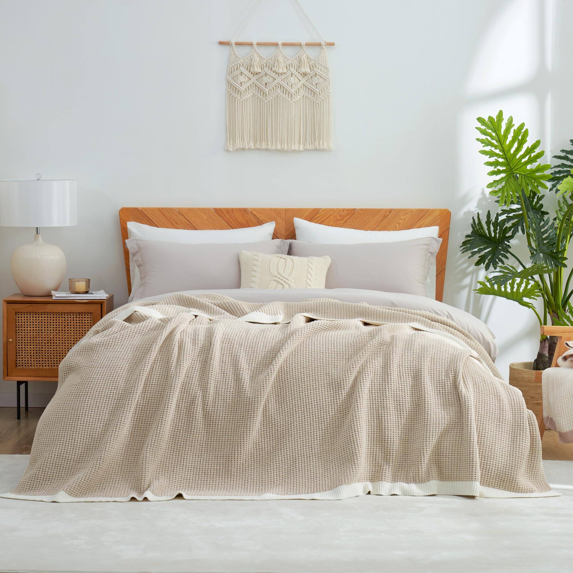 Beige-Queen(90" x 90")