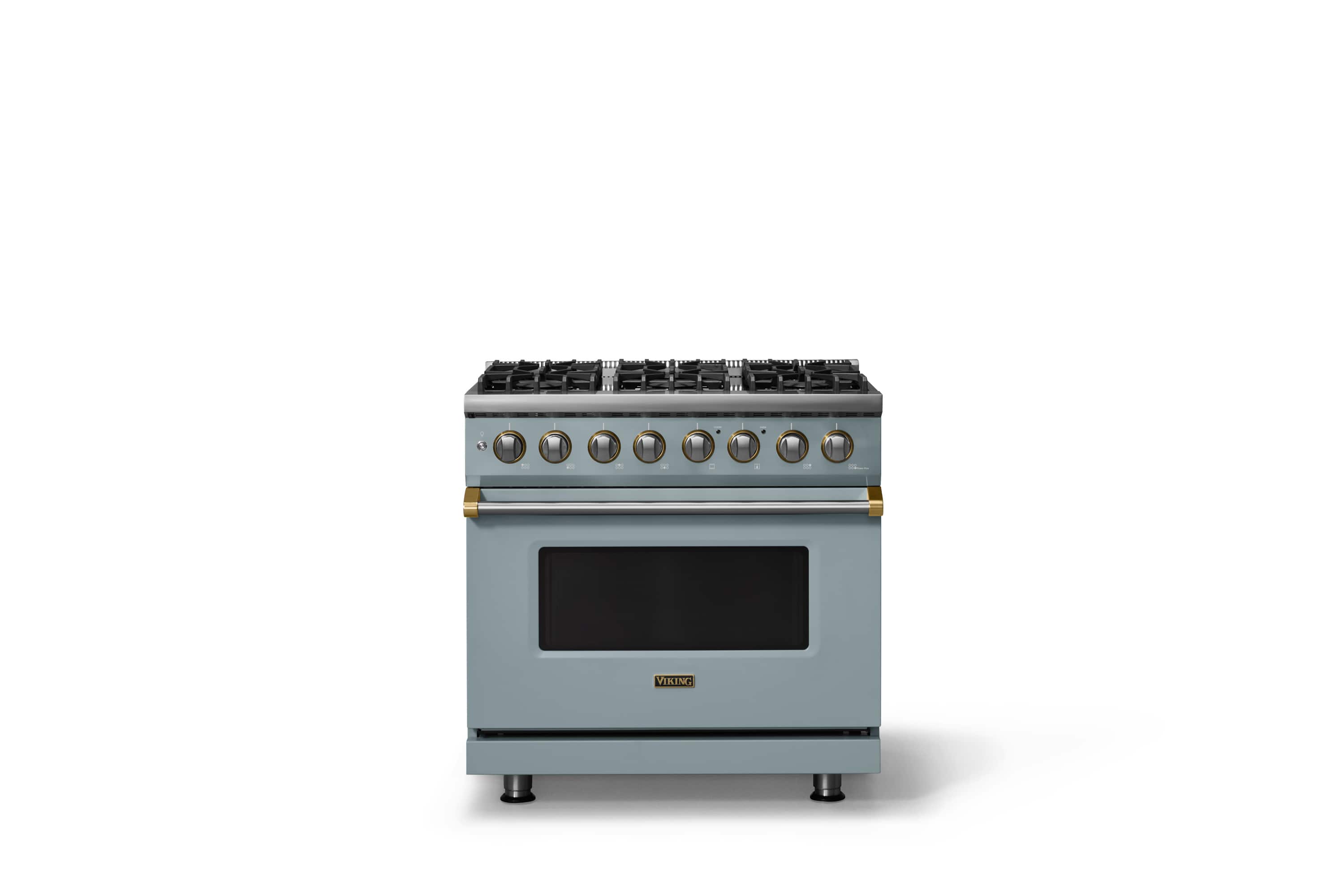 Viking - 36 W 5.6 Cu.Ft. Pro5S Freestanding Sealed 6 Burner