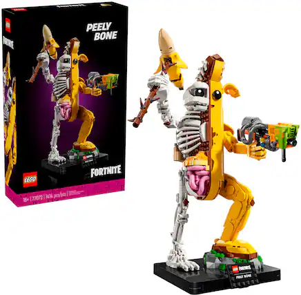 | - E50 FOINITE PEELY BONE D00 - m - FORTNITE LEGO - - - - 1414 pcs/ pzs - 18+ | 77072 C FORTNITE PEELY BONE -