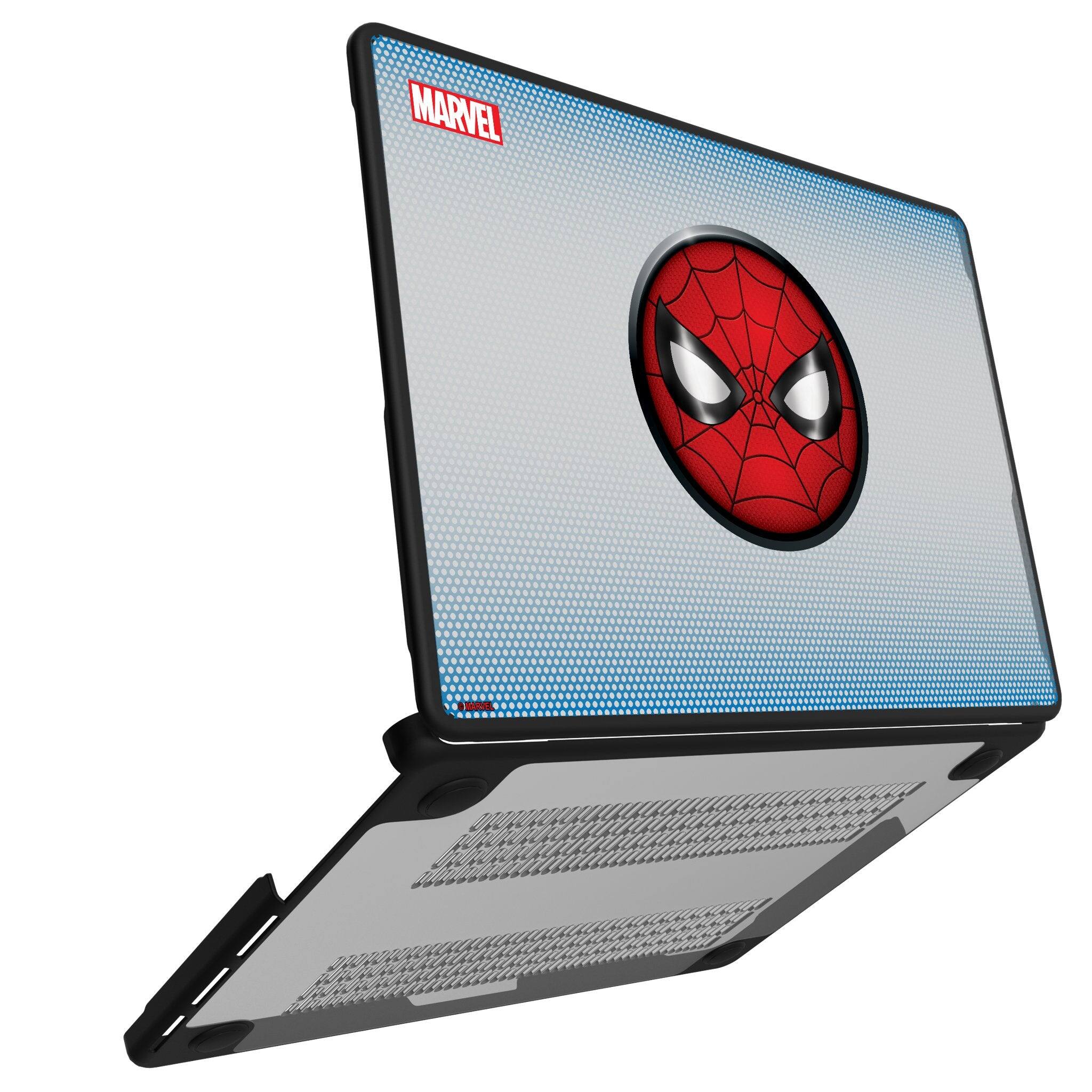 Angle. Keyscaper - Marvel Grid Laptop Case - Apple MacBook Pro (13-inch, 2020) - Spider-Man.