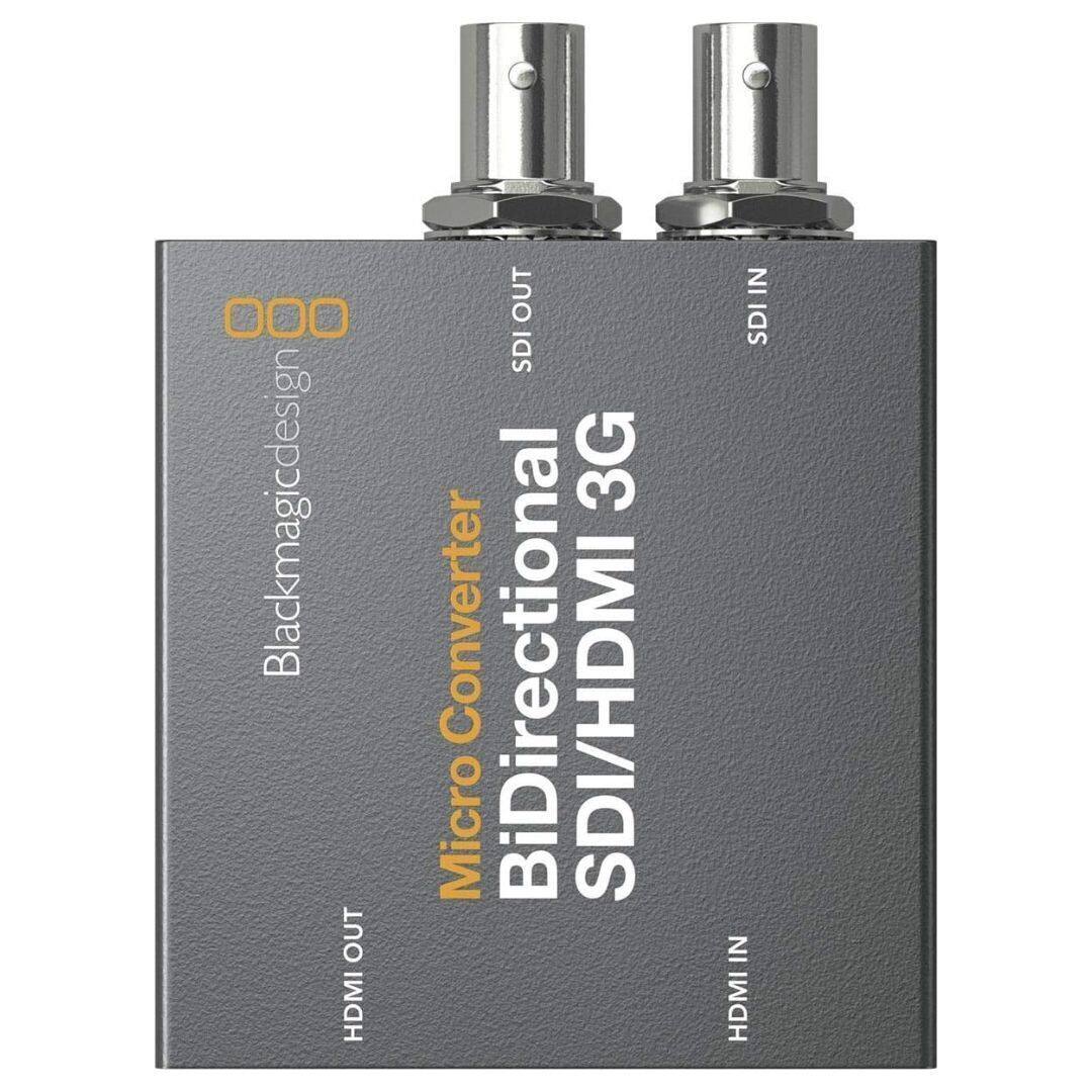 Blackmagic Design  
Micro Converter  
BiDirectional SDI/HDMI 3G  
SDI IN  
HDMI IN  
SDI OUT  
HDMI OUT