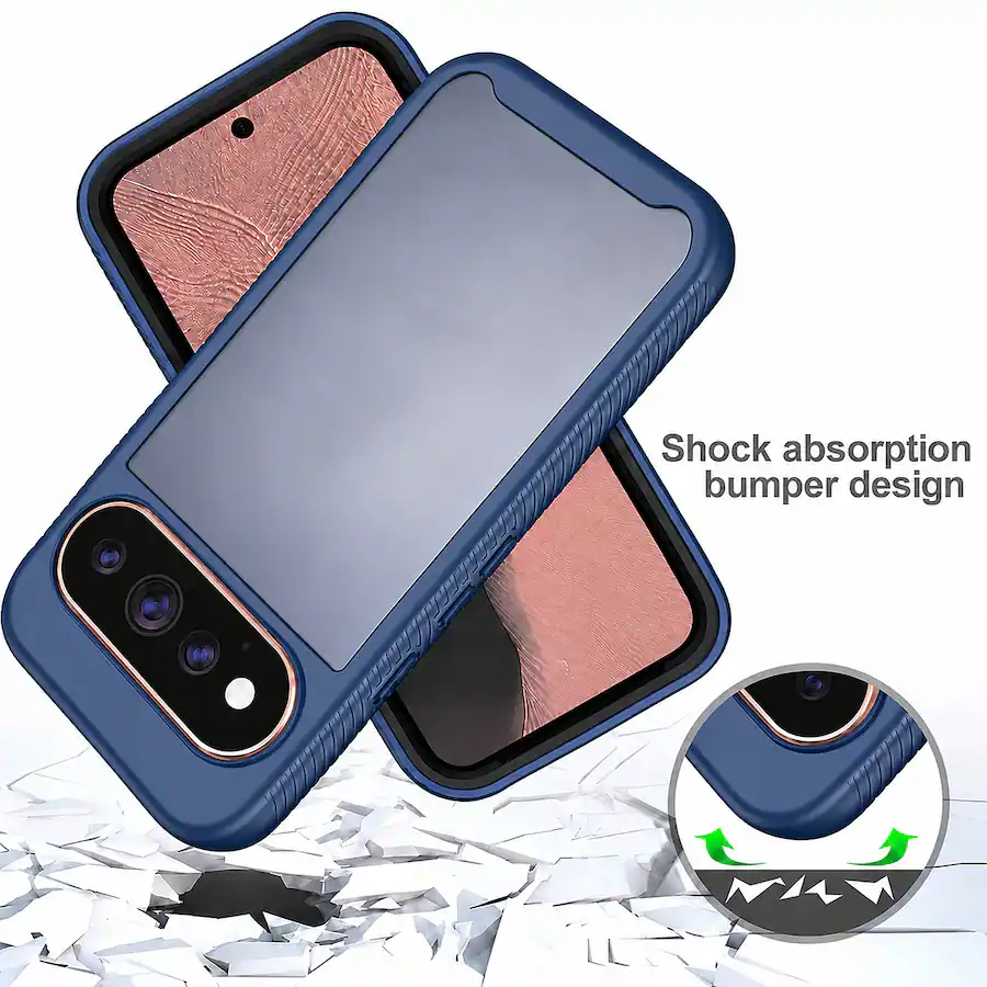 Translucent Google Pictures UUCOVER Matte Translucent Case for Google Pixel 11 / 11 Pro, 360° Full ...