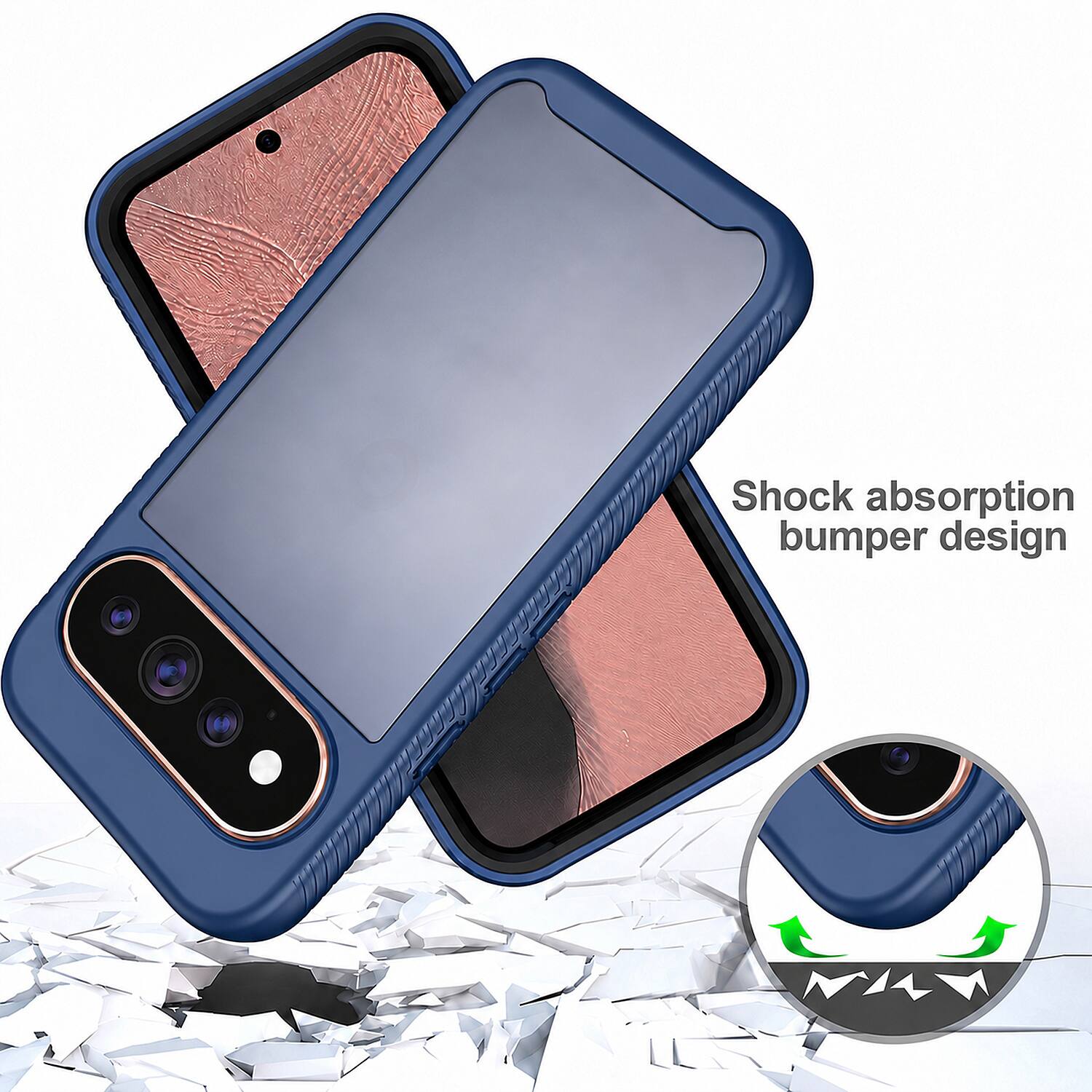 UUCOVER Matte Translucent Case for Google Pixel 11 / 11 Pro, 360° Full ...