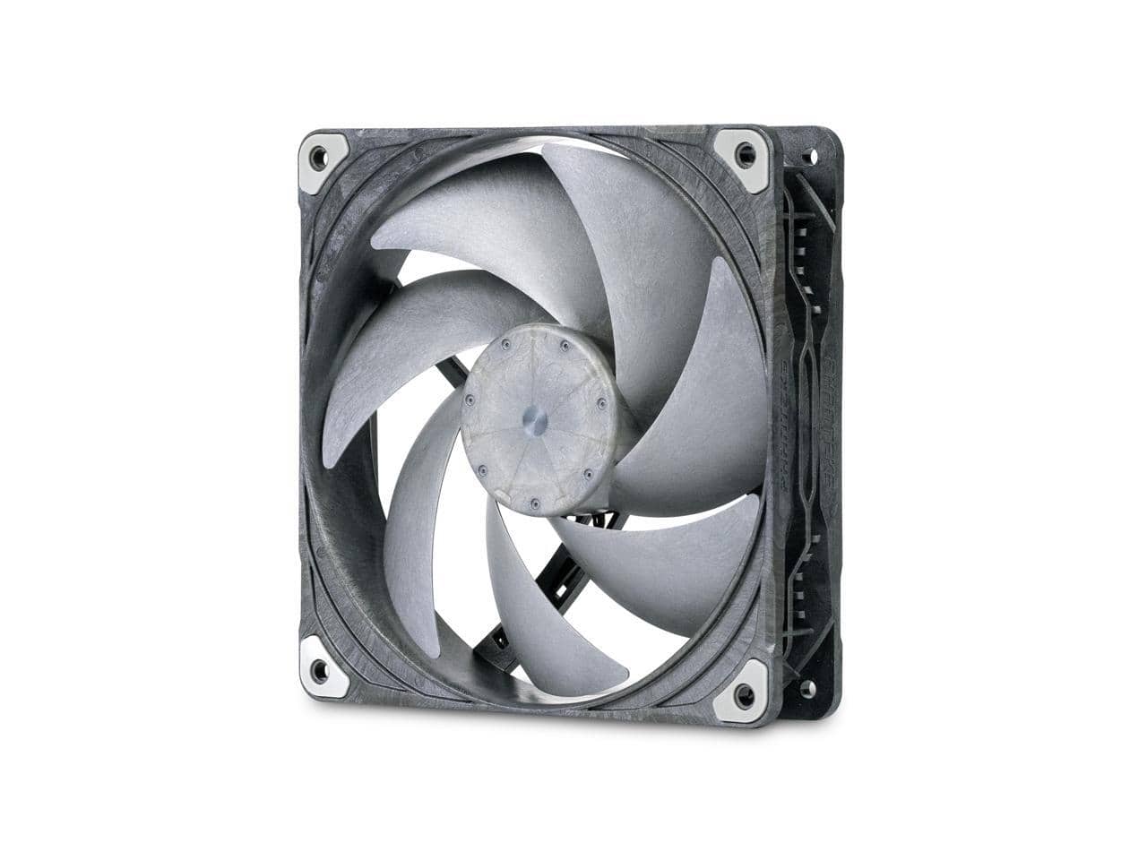 Phanteks - T30-140, 140mm High-Performance PWM Fan, LCP Frame, 3-Mode Speed - Black/Grey