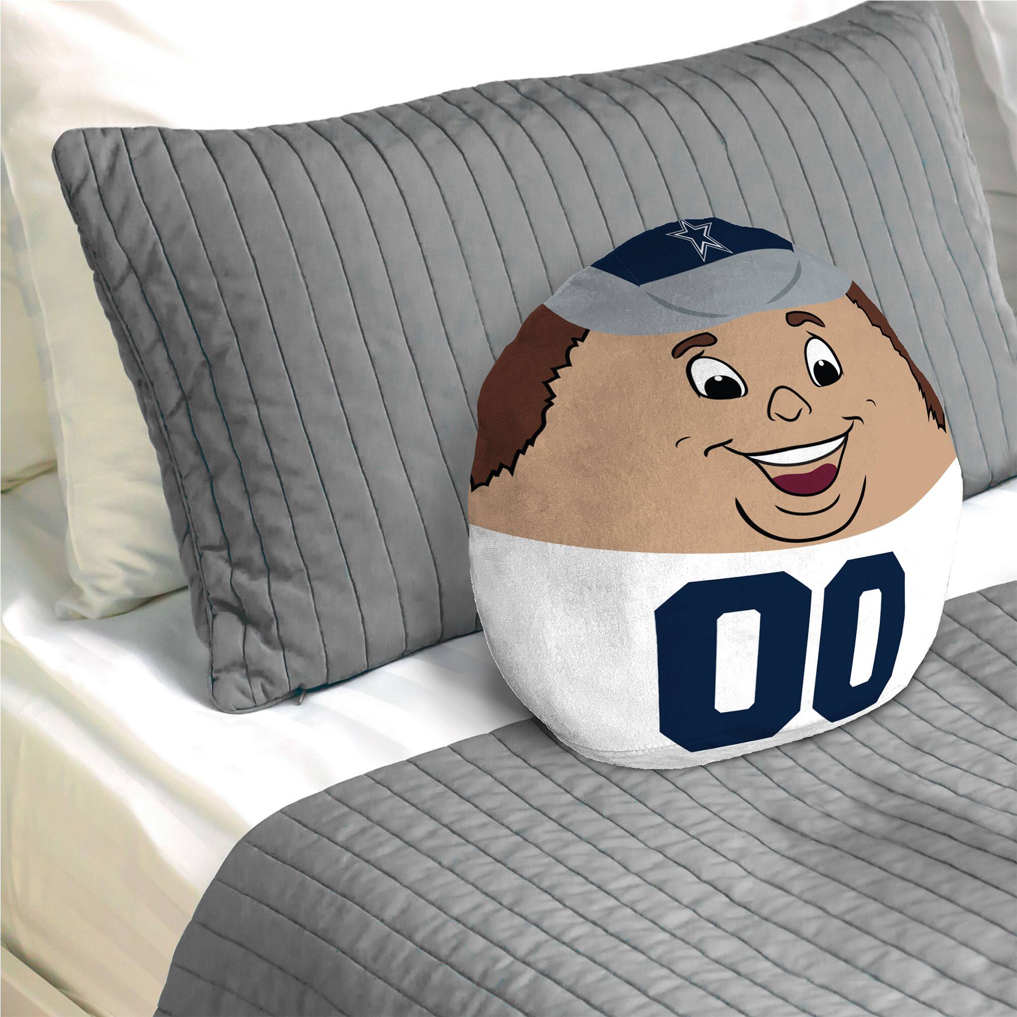Alt View 1. Pegasus - Dallas Cowboys 22" Plushie Mascot Pillow - Multicolor.