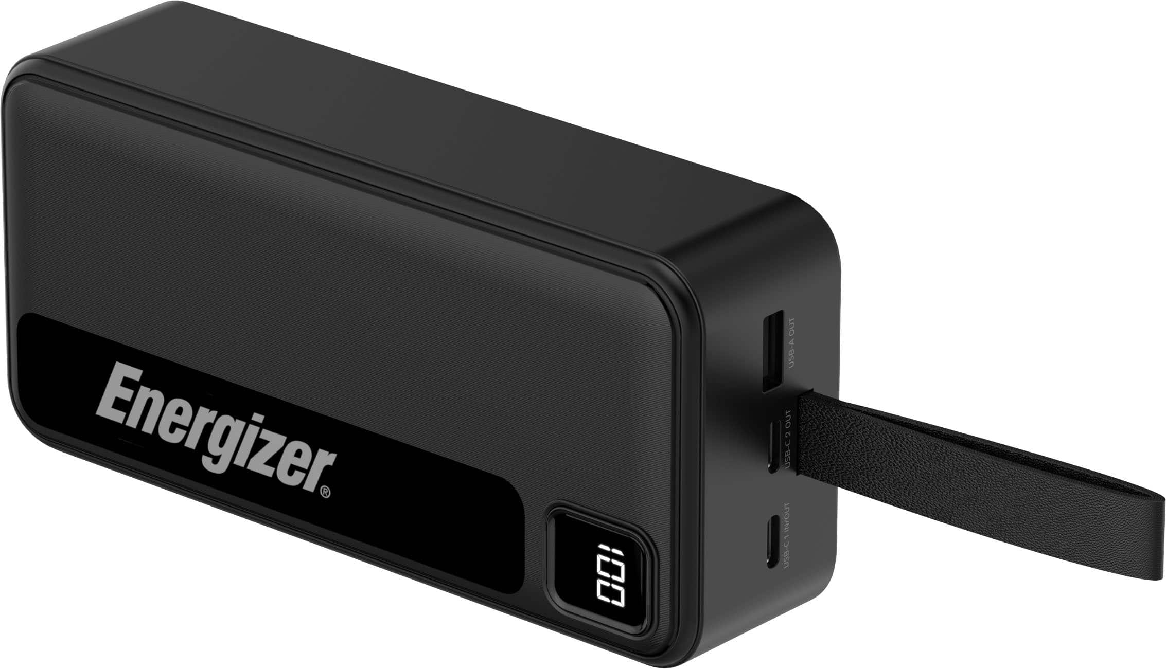 Energizer. OUT USB-A OUT 2 USB-C IN/OUT 3 USB-C