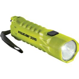 Pelican - 3315 Medium LED Flashlight, 160 Lumens, Yellow