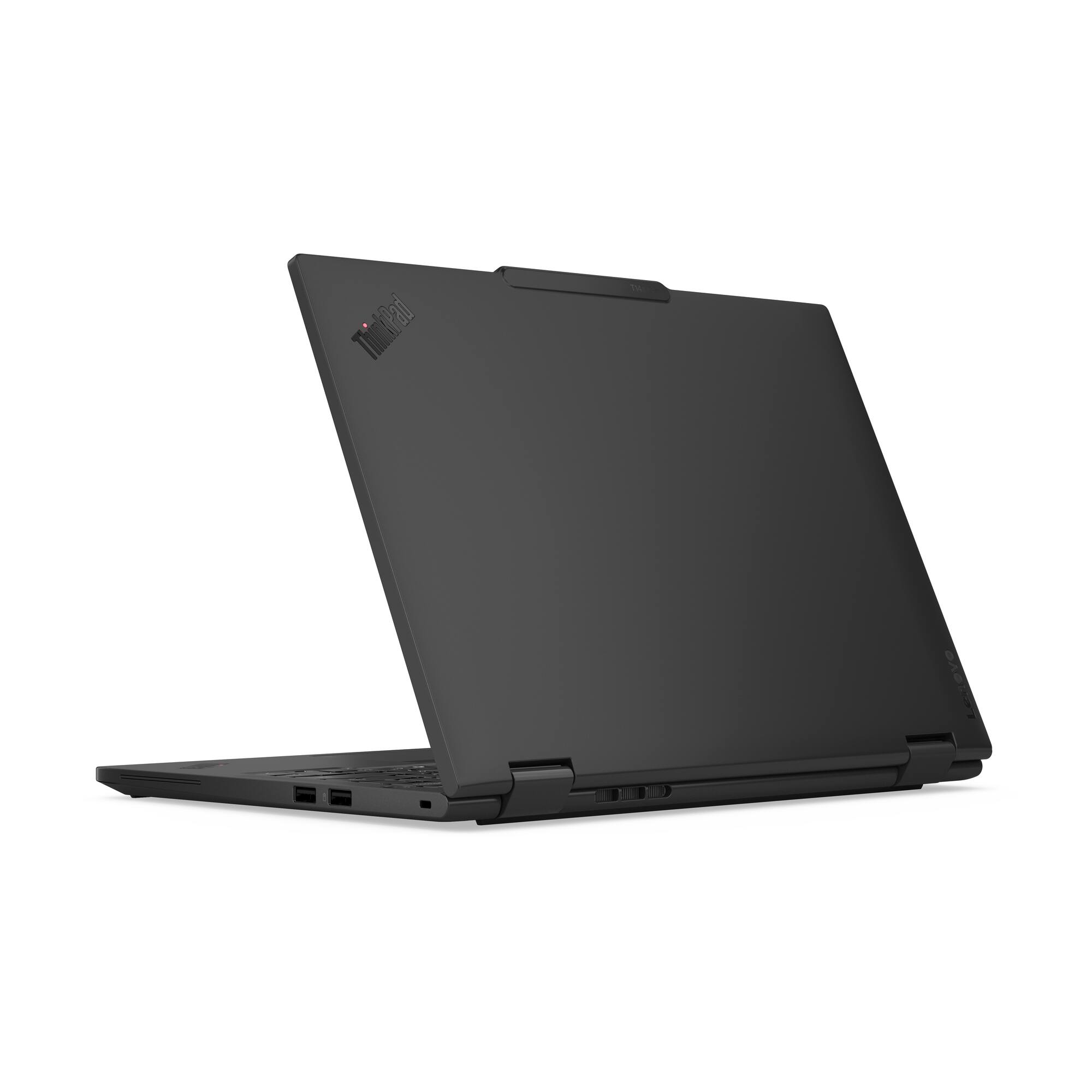 Alt View 9. Lenovo - Lenovo - ThinkPad T14s 2-in-1 AI PC 14" Touch - Screen Laptop - Intel Ultra 7 with 16GB Memory - 512GB SSD - Black.