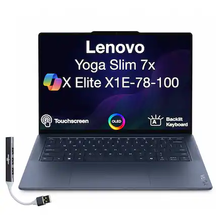 Lenovo Yoga Slim 7x X Elite X1E-78-100 Touchscreen OLED A Backlit Keyboard