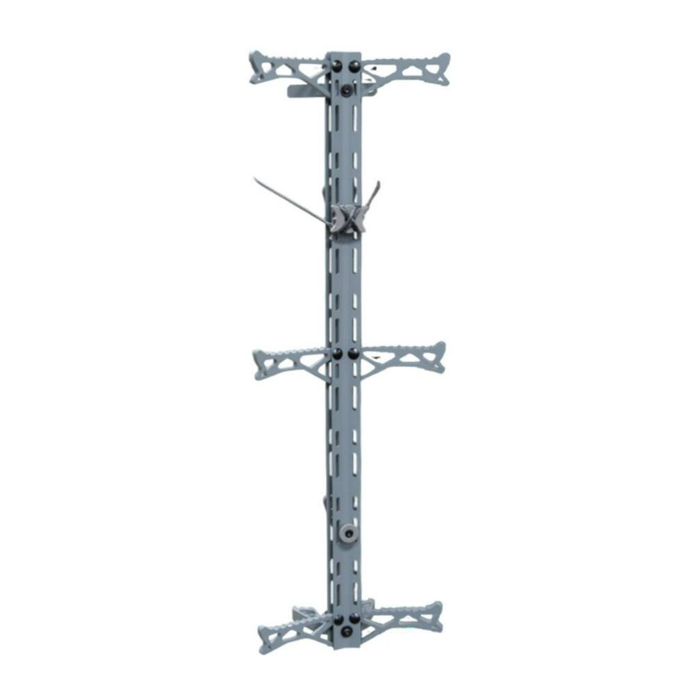 Front. Hawk - Hawk Hunting Helium 30 Inch Gen 2 Climbing Stick with Helium Rope 1 Pack - Gray.