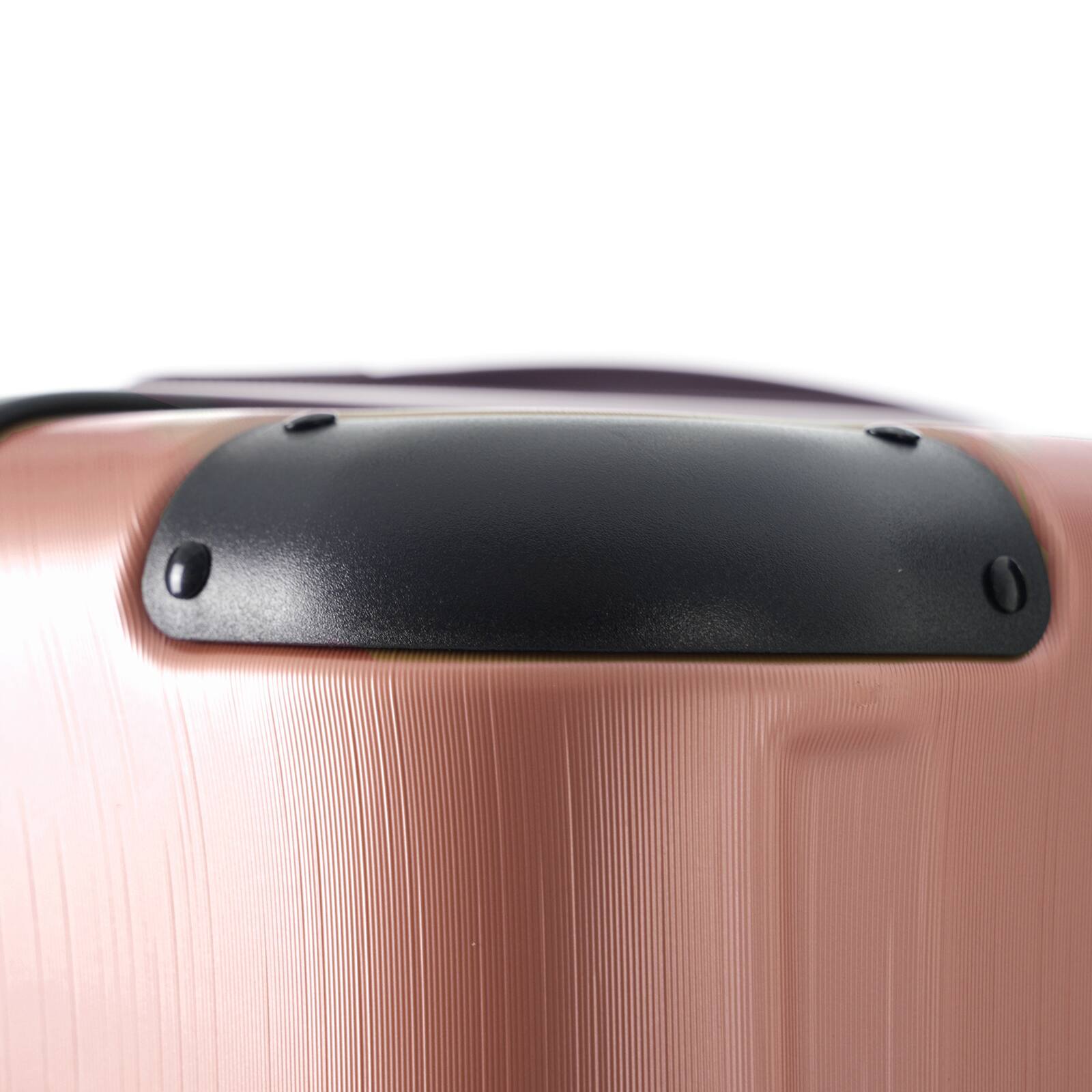 Alt View 10. Loheer - Loheer 28-Inch Hardshell Luggage Rose Pink Expandable Checked Suitcase with TSA Lock and Double Spinner Wheels - Rose Pink.