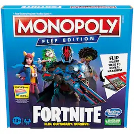 Hasbro Gaming - Monopoly Flip Edition: Fortnite Board Game