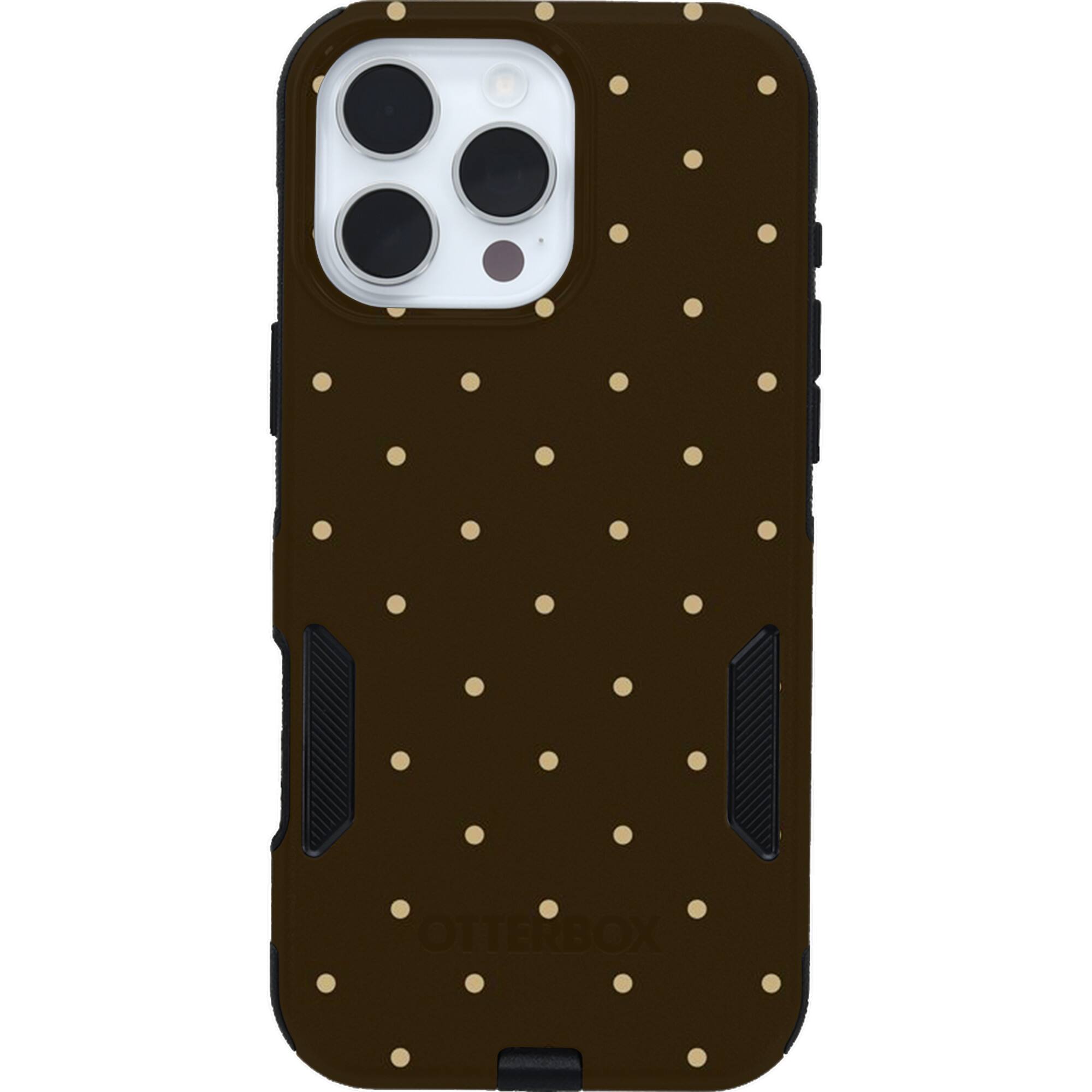 OtterBox - Artist Edition MagSafe Commuter Series Case for iPhone 16 Pro Max - Espresso Polka Dots price history on PriceWatchPro